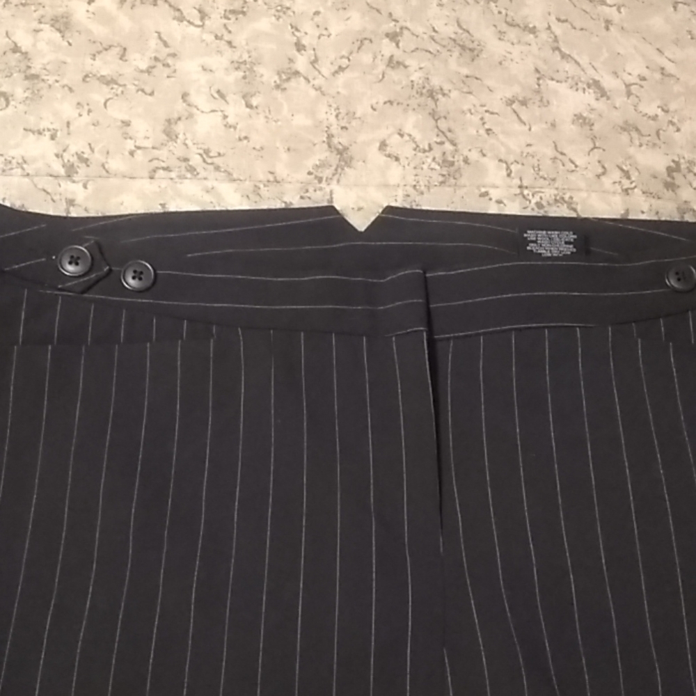 Pinstriped skirt